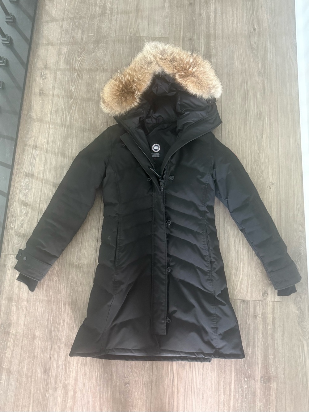 Canada Goose Women’s Lorette Parka Black (Noir)        Sz Small